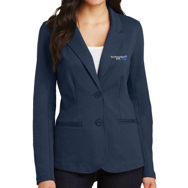 Port Authority® Ladies Knit Blazer Thumbnail